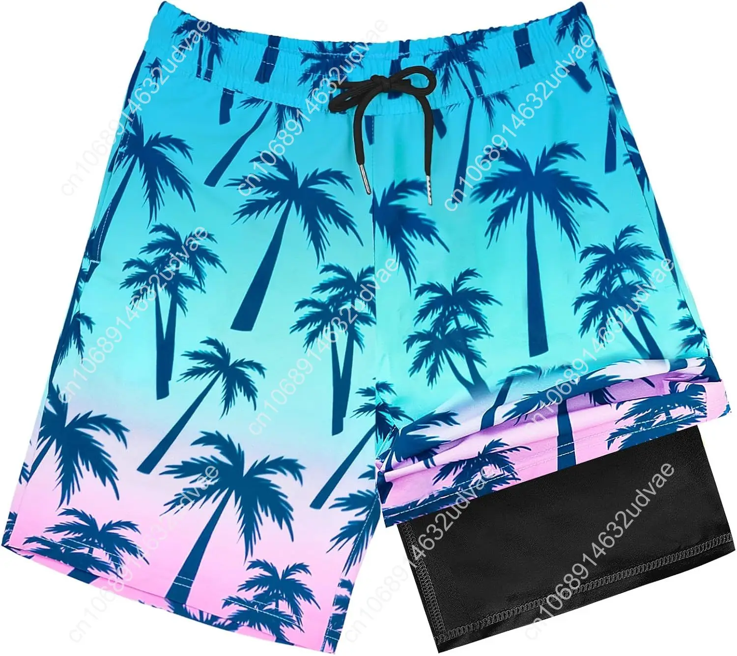Swim Trunk Quick Dry - Плавки для мальчиков OlyPegic с вкладышем-боксерами,