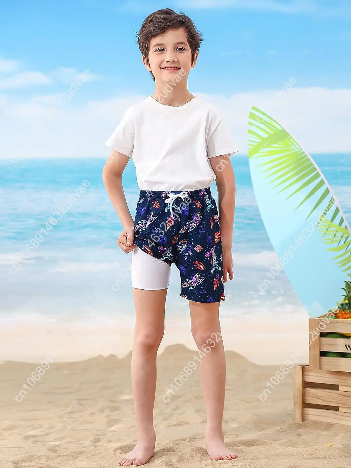 Плавки для мальчиков с сетчато – обзор и цена Swim Trunk Quick Dry